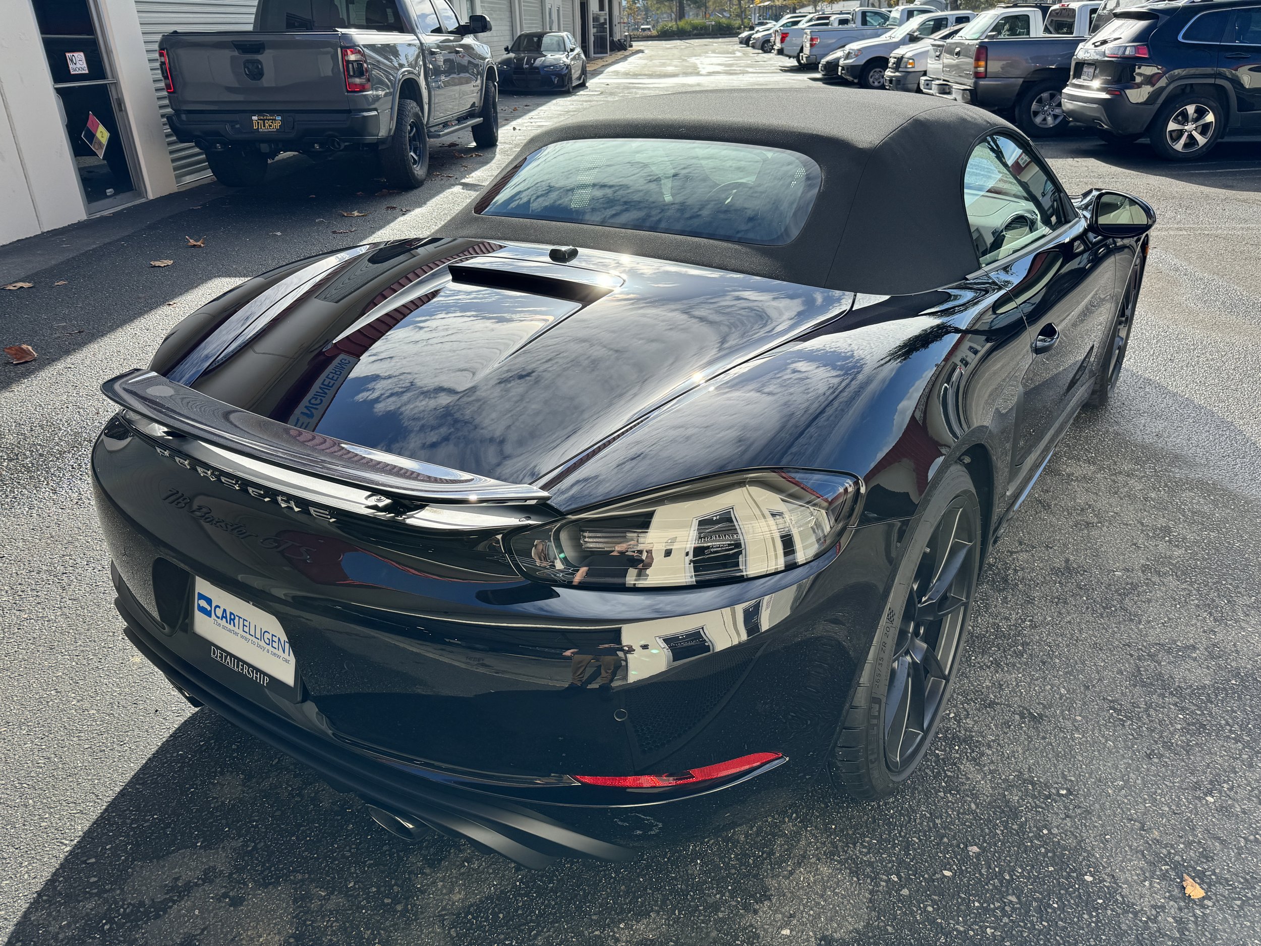 CARSON ポルシェ　Boxter 2023 Porsche Boxter GTS4.0 (Jet Black Metallic) — DETAILERSHIP™